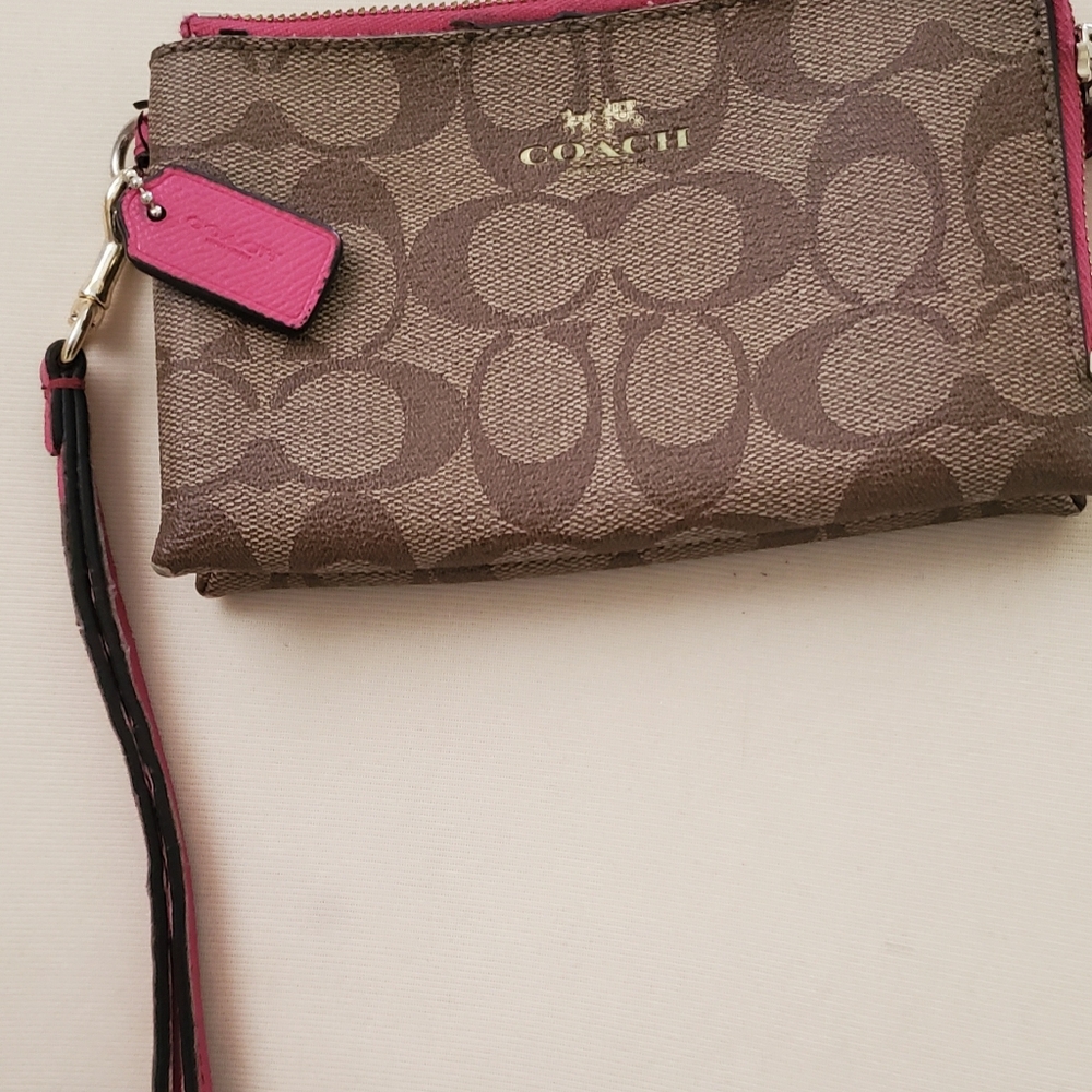 Coach Wristlet used fashion coach wallet simple.